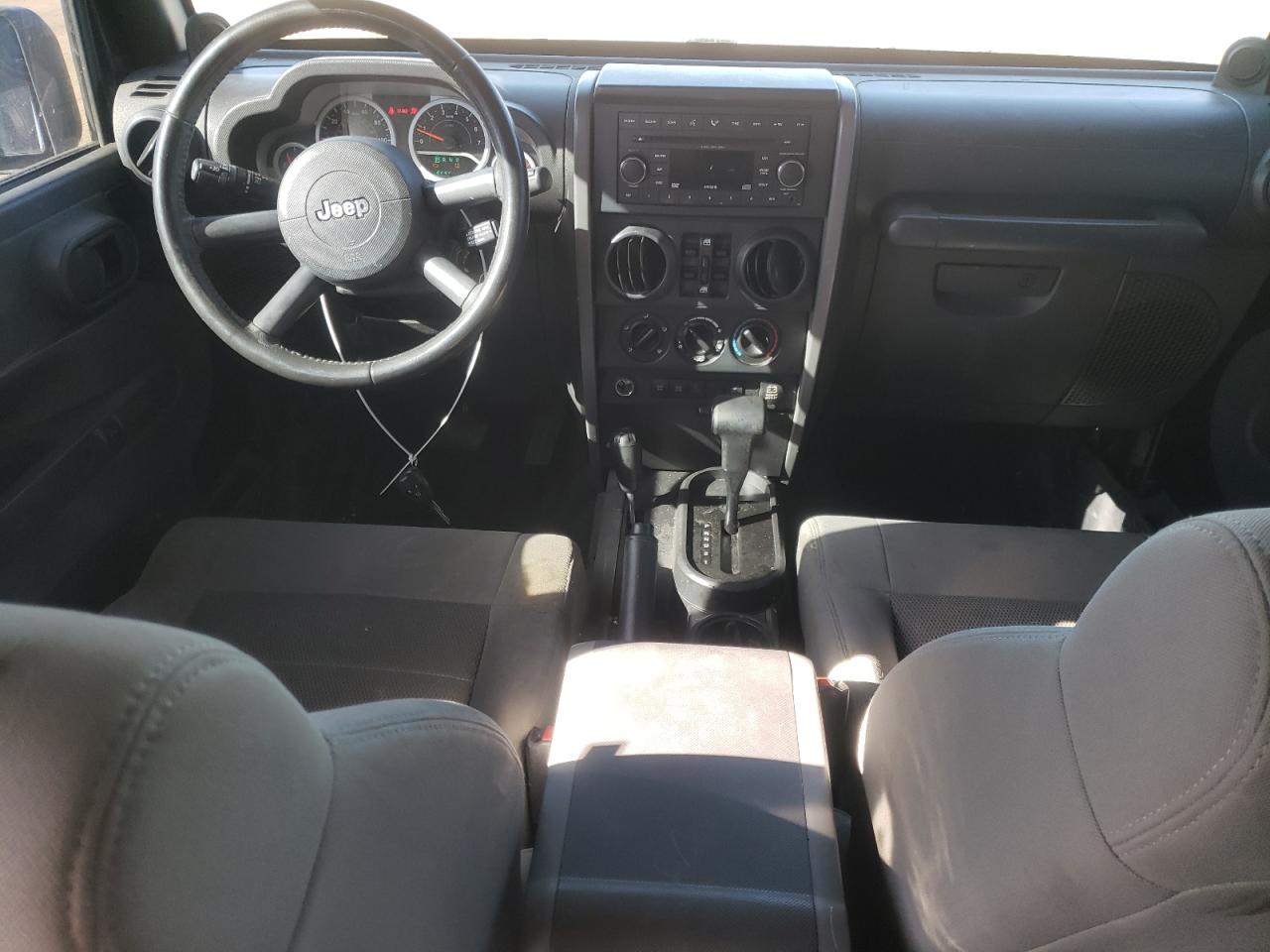 2008 Jeep Wrangler VIN 1J4GA69108L501632 Copart auction photo, front end damage thumbnail 8