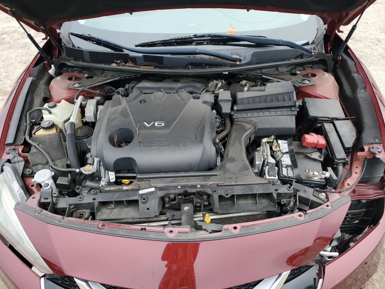 2016 Nissan Maxima VIN 1N4AA6AP4GC434095 Copart auction photo, front end / side damage thumbnail 11