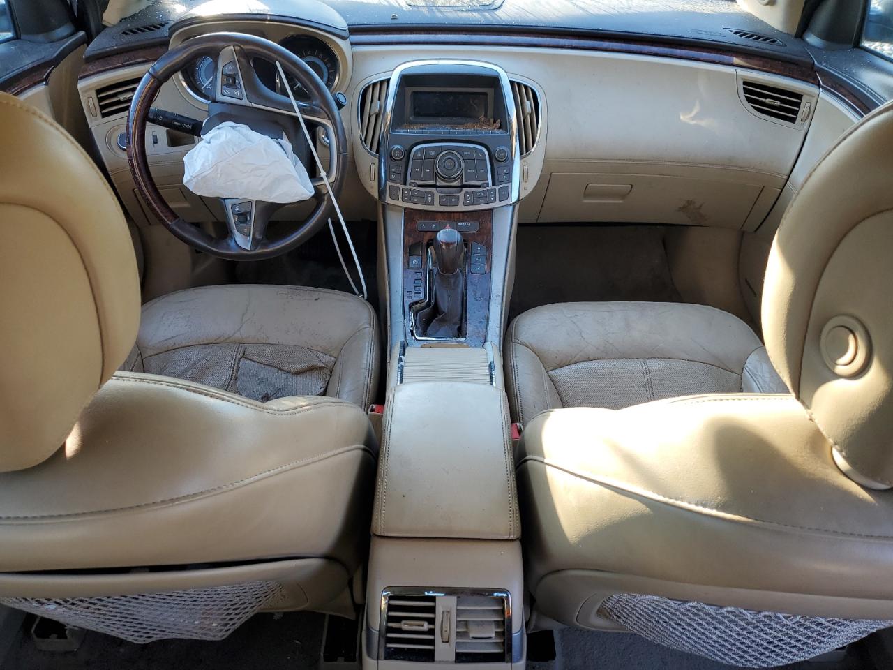 2010 Buick LaCrosse VIN 1G4GE5EVXAF294728 Copart auction photo, front end damage thumbnail 8