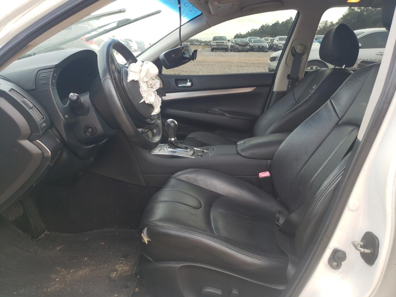 2013 Infiniti G VIN JN1CV6AP3DM716020 Copart auction photo, front end damage thumbnail 7