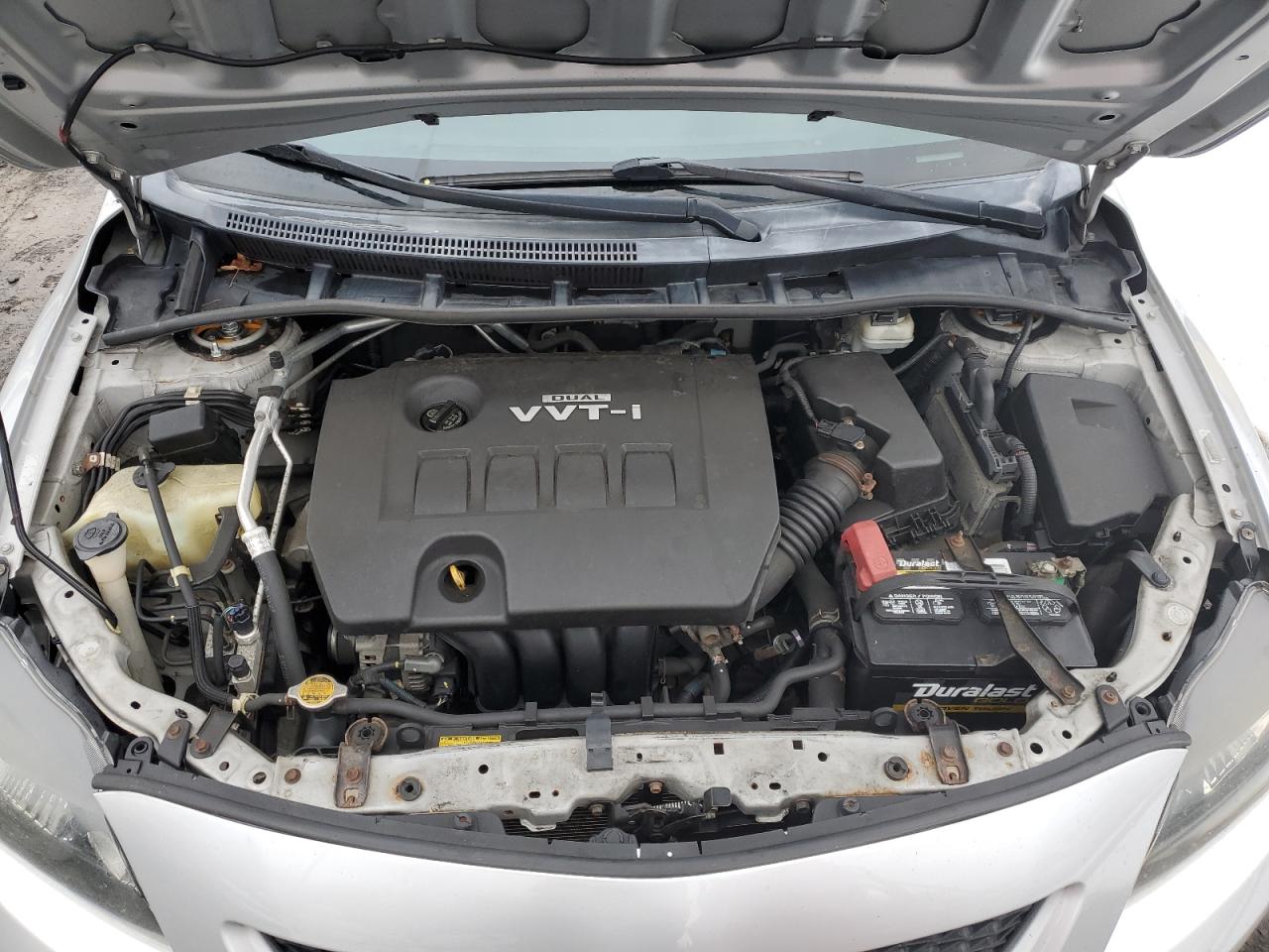 2010 Toyota Corolla VIN 1NXBU4EE4AZ382645 Copart auction photo, front end / rear end damage thumbnail 11