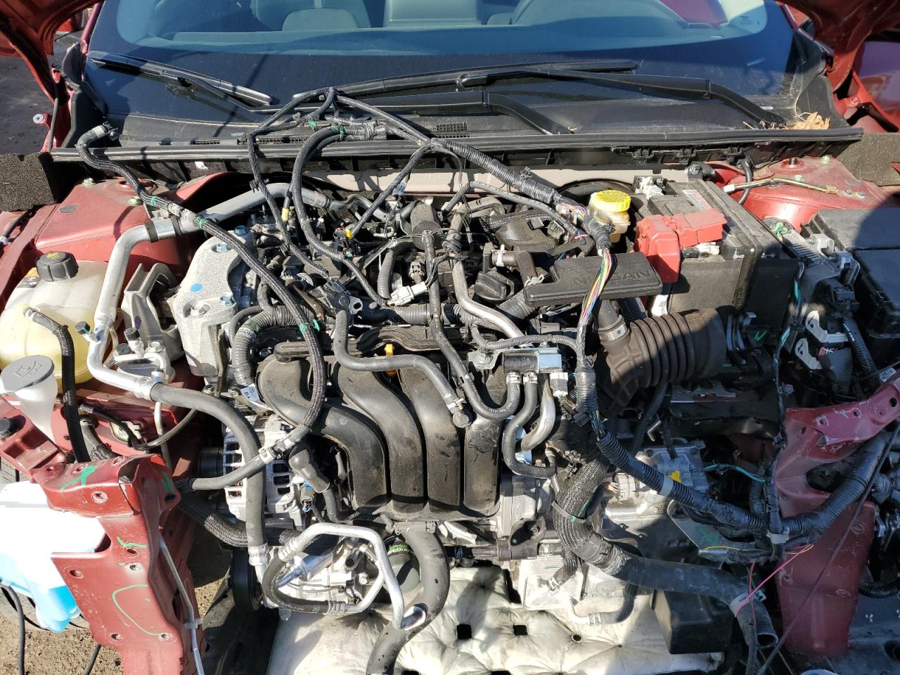 2024 Nissan Sentra VIN 3N1AB8CV6RY267377 Copart auction photo, front end damage thumbnail 12