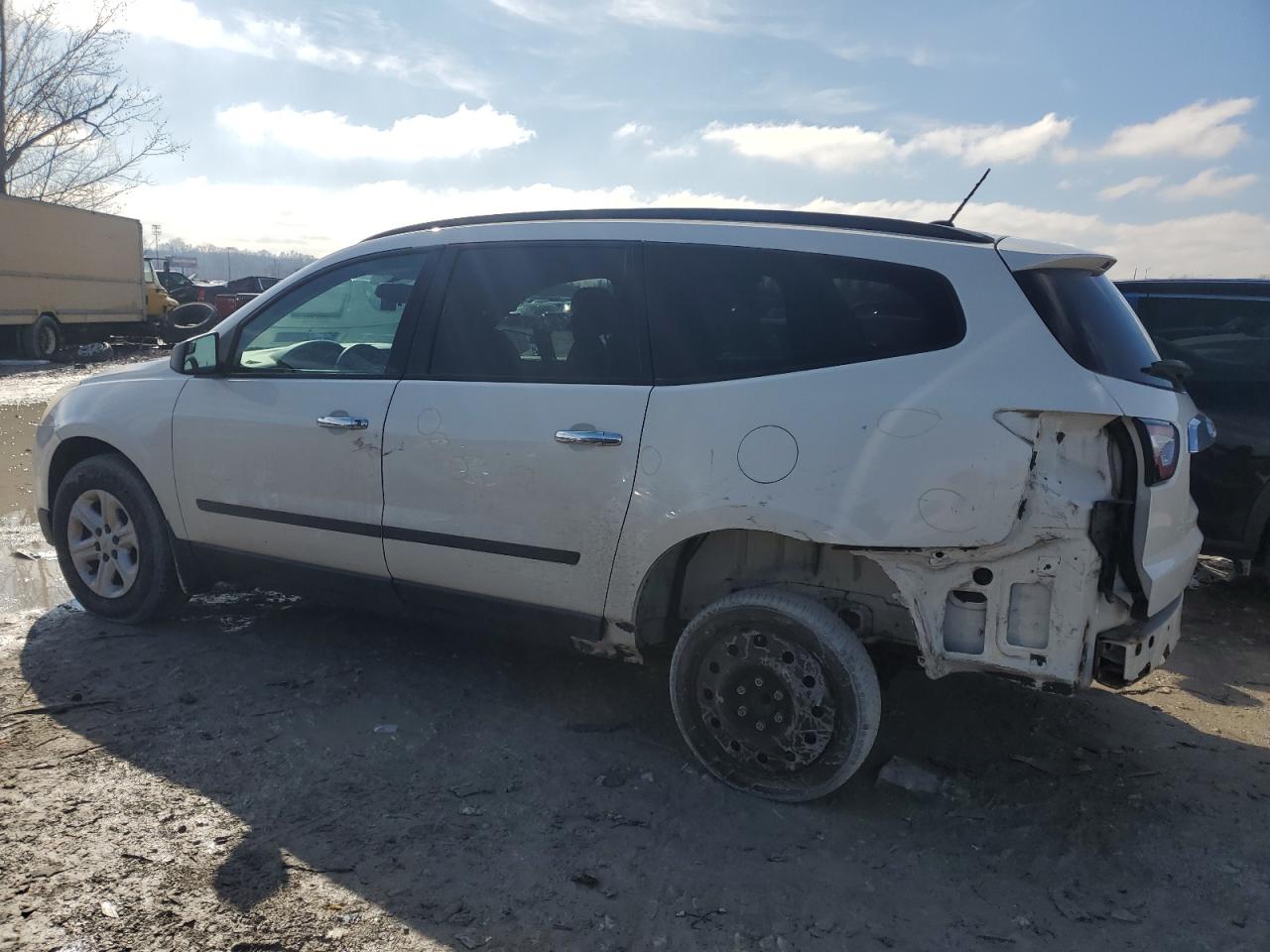 2014 Chevrolet Traverse VIN 1GNKRFED9EJ307611 Copart auction photo, rear end damage thumbnail 2