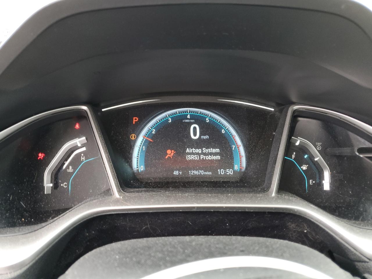 2016 Honda Civic VIN 19XFC1F31GE205188 Copart auction photo, front end damage thumbnail 9