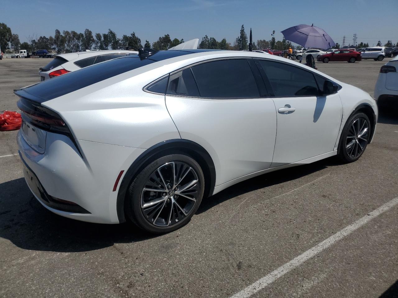 2024 Toyota Prius VIN JTDACAAU7R3016159 Copart auction photo, front end damage thumbnail 3