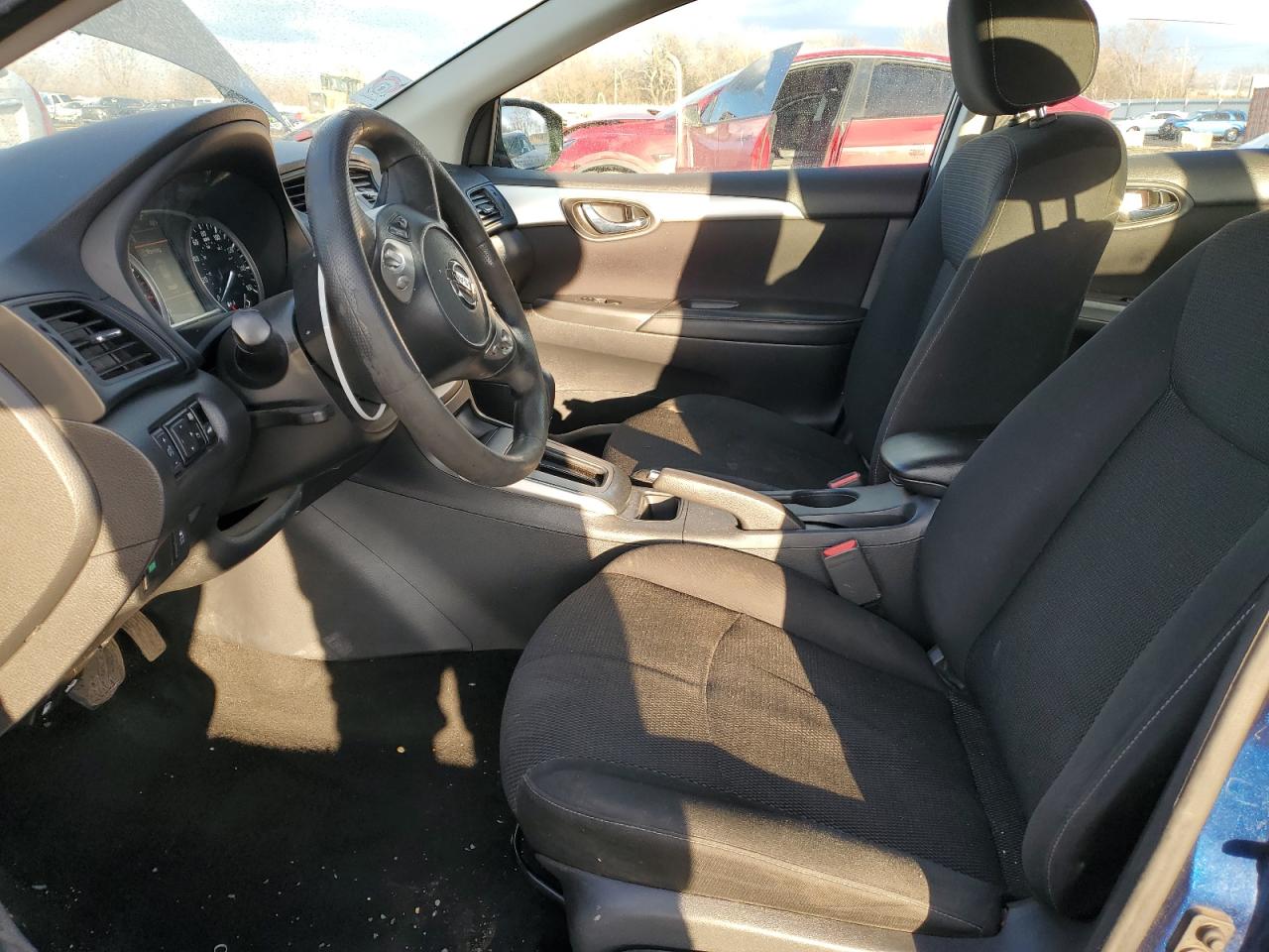 2019 Nissan Sentra VIN 3N1AB7AP8KY445343 Copart auction photo, front end / side damage thumbnail 7
