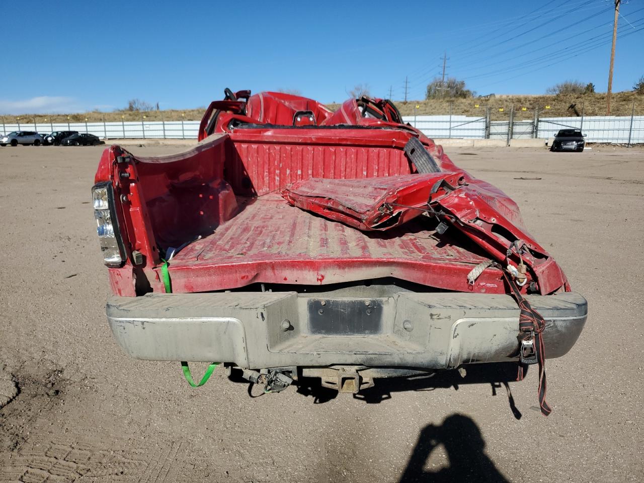 2015 Ford F250 VIN 1FT7W2B64FEB69766 Copart auction photo, all over damage thumbnail 6