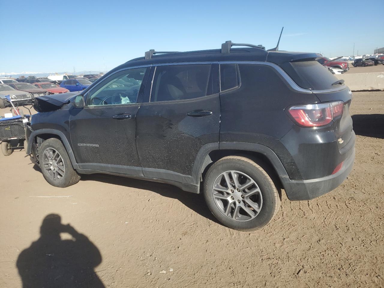 2018 Jeep Compass VIN 3C4NJCBB0JT204773 Copart auction photo, front end damage thumbnail 2