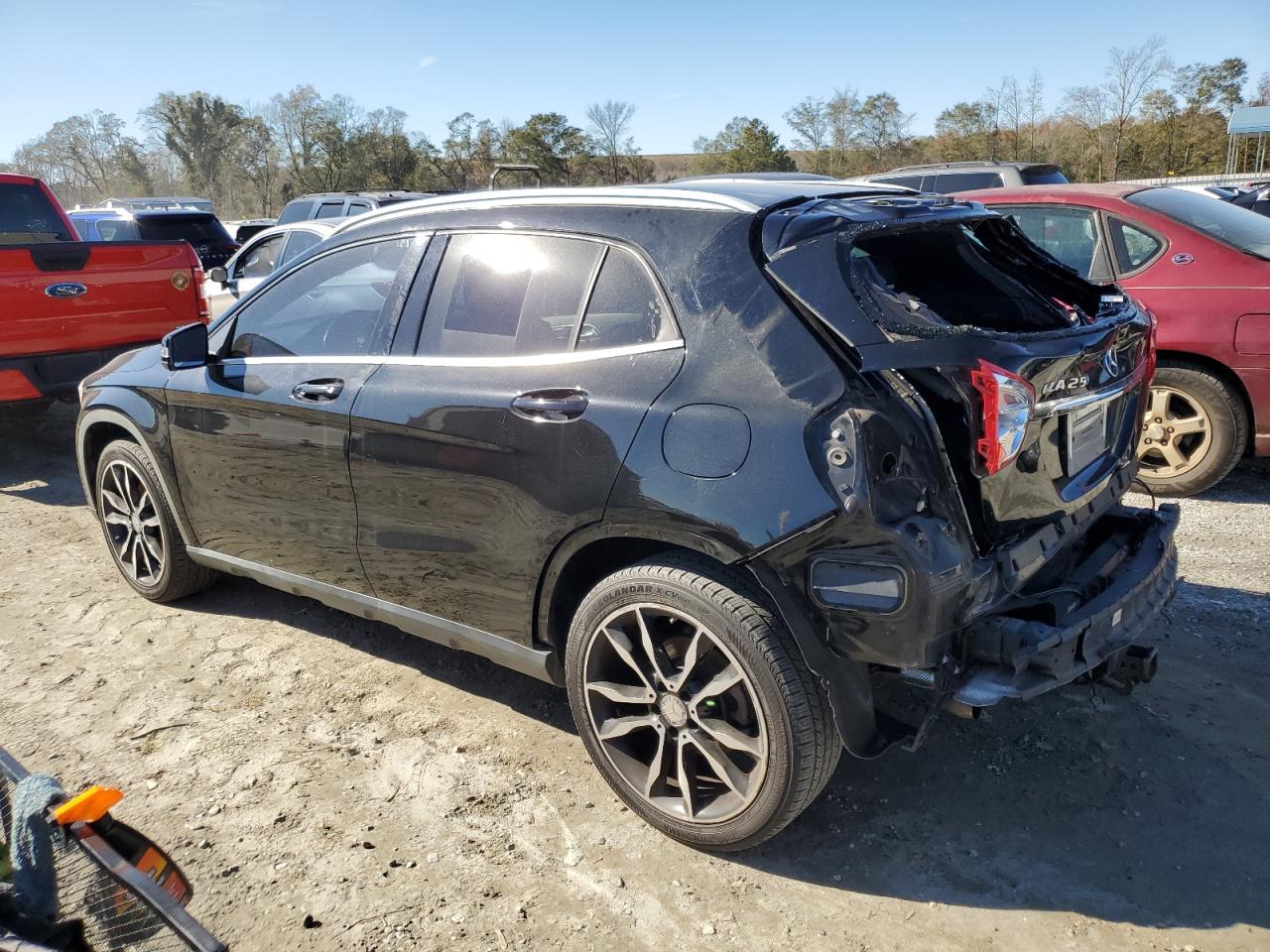 2017 Mercedes-Benz GLA-klasse VIN WDCTG4EBXHJ317505 Copart auction photo, rear end damage thumbnail 2
