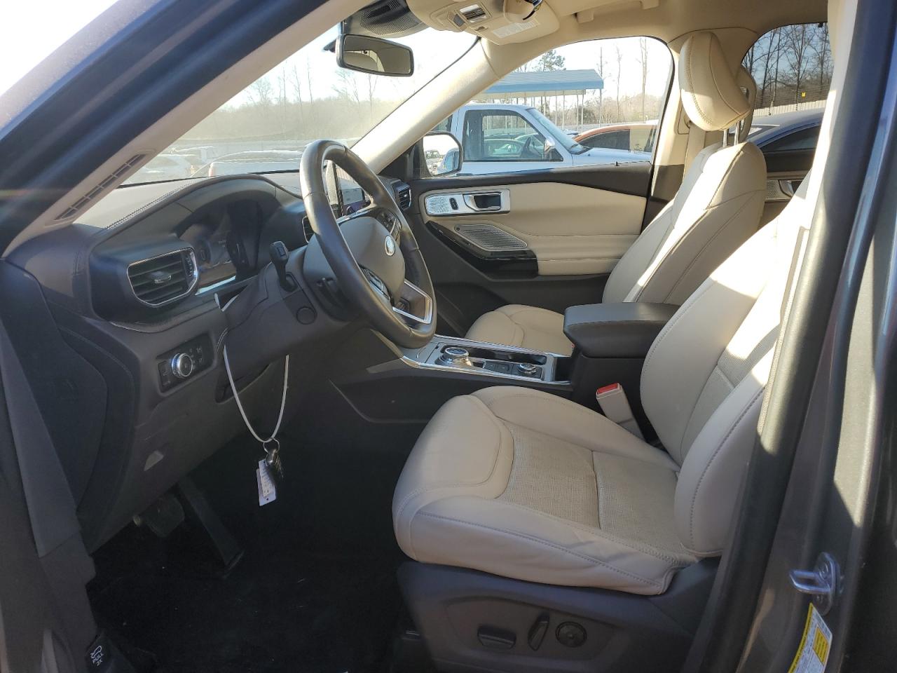 2021 Ford Explorer VIN 1FM5K8HC4MGB86521 Copart auction photo, all over damage thumbnail 7