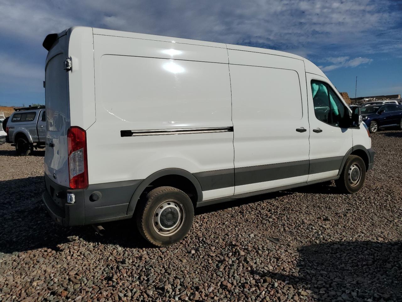 2023 Ford Transit VIN 1FTBR1C87PKA89909 Copart auction photo, side damage thumbnail 3