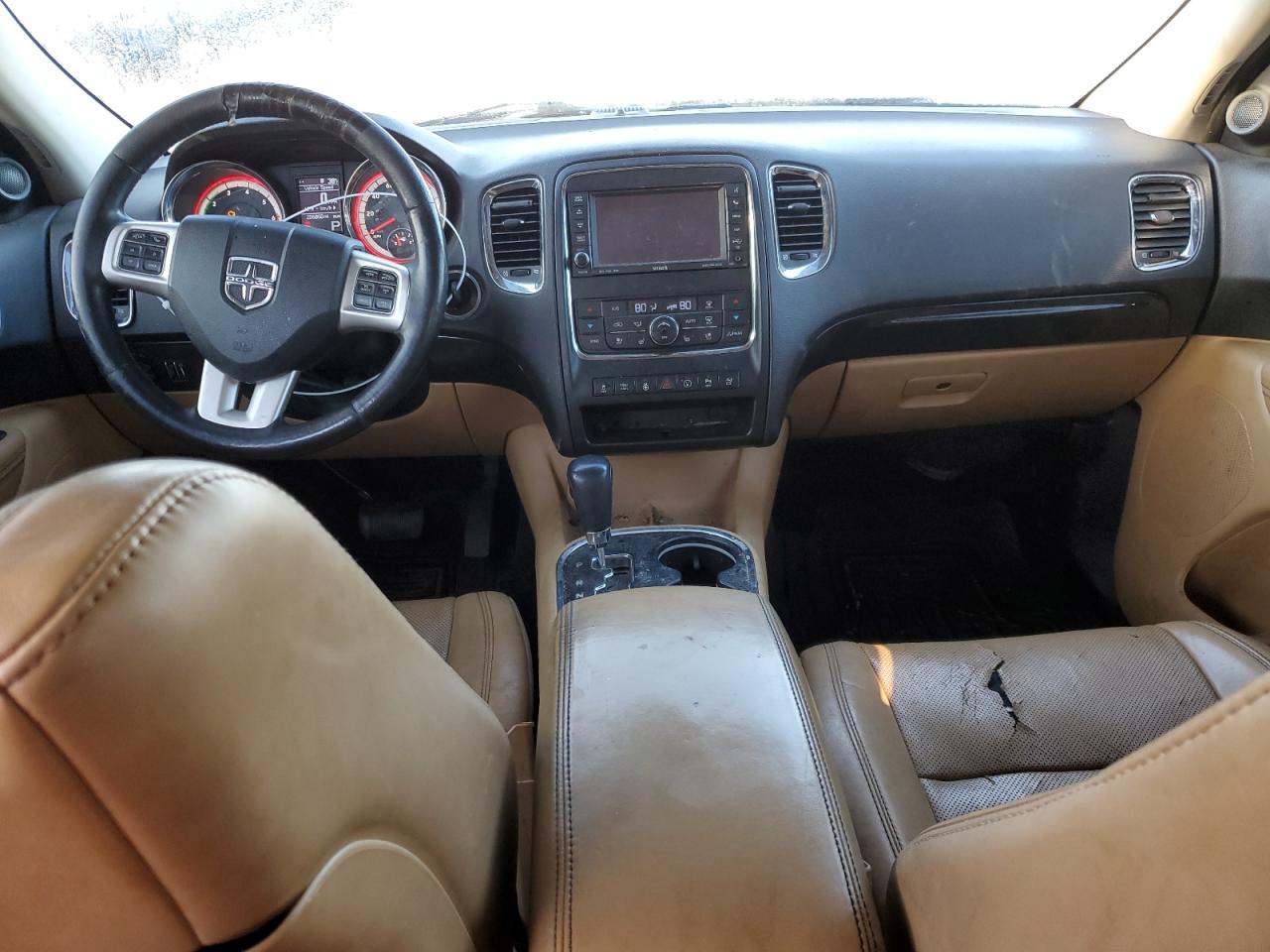 2013 Dodge Durango VIN 1C4SDJET3DC556944 Copart auction photo, front end damage thumbnail 8