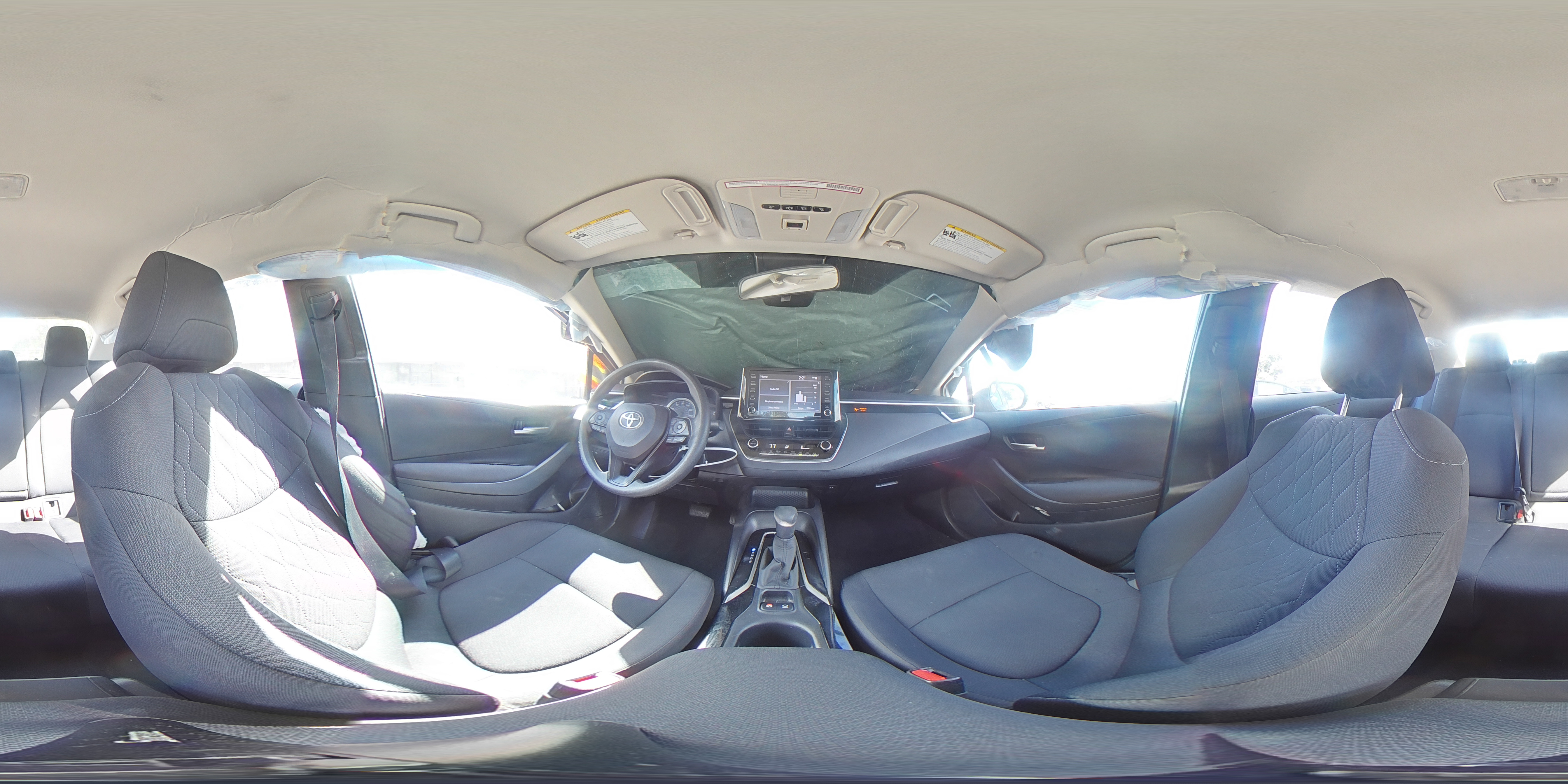 2021 Toyota Corolla VIN JTDEPMAE6MJ169314 Copart auction photo, side damage thumbnail 12