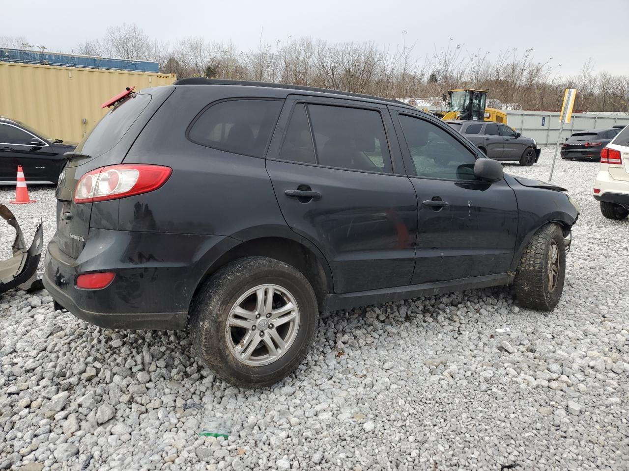 2010 Hyundai Santa Fe VIN 5NMSG3ABXAH391679 Copart auction photo, front end / undercarriage damage thumbnail 3
