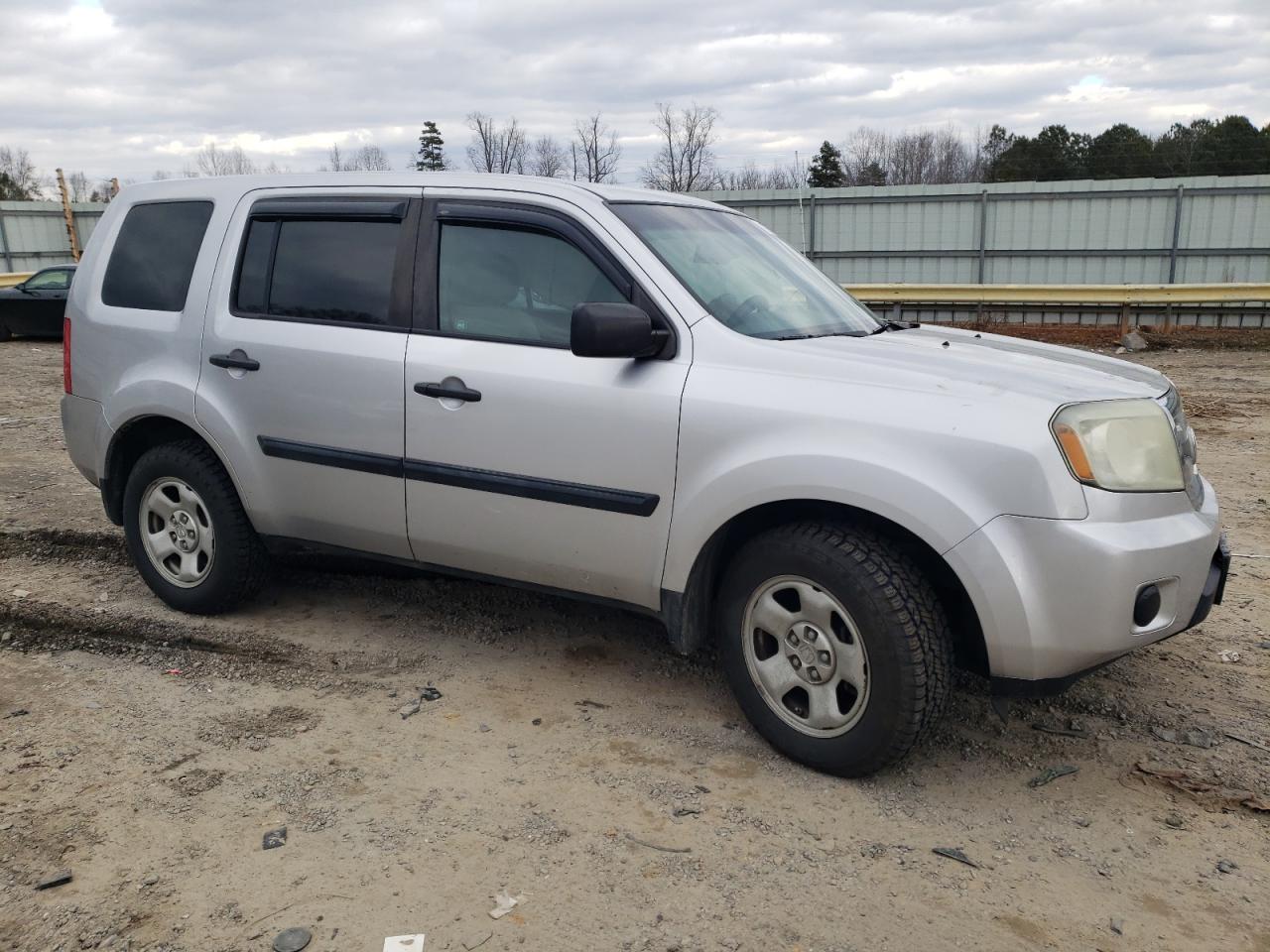 2011 Honda Pilot VIN 5FNYF4H25BB082150 Copart auction photo, front end / side damage thumbnail 4