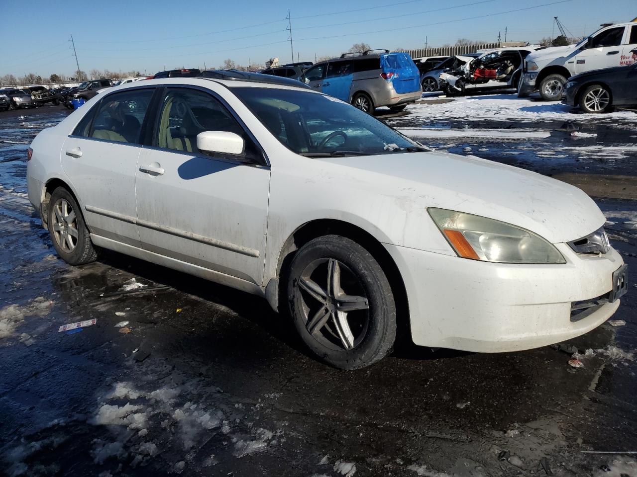 2005 Honda Accord VIN 1HGCM66595A032648 Copart auction photo, all over damage thumbnail 4