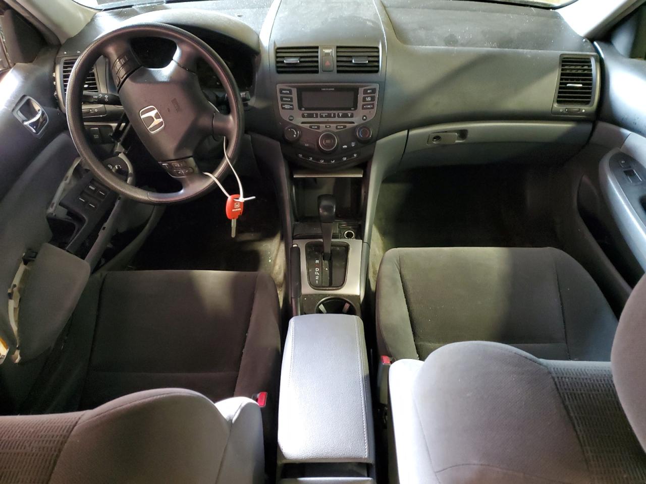 2007 Honda Accord VIN 1HGCM66407A093817 Copart auction photo, side / front end damage thumbnail 8