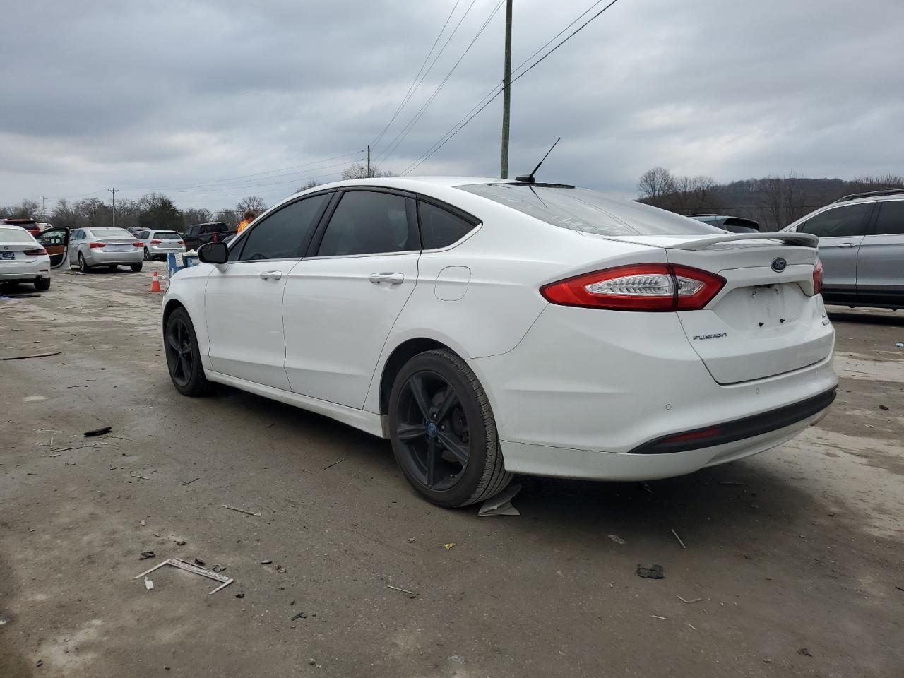 2016 Ford Fusion VIN 3FA6P0HD8GR364843 Copart auction photo, minor dent/scratches damage thumbnail 2