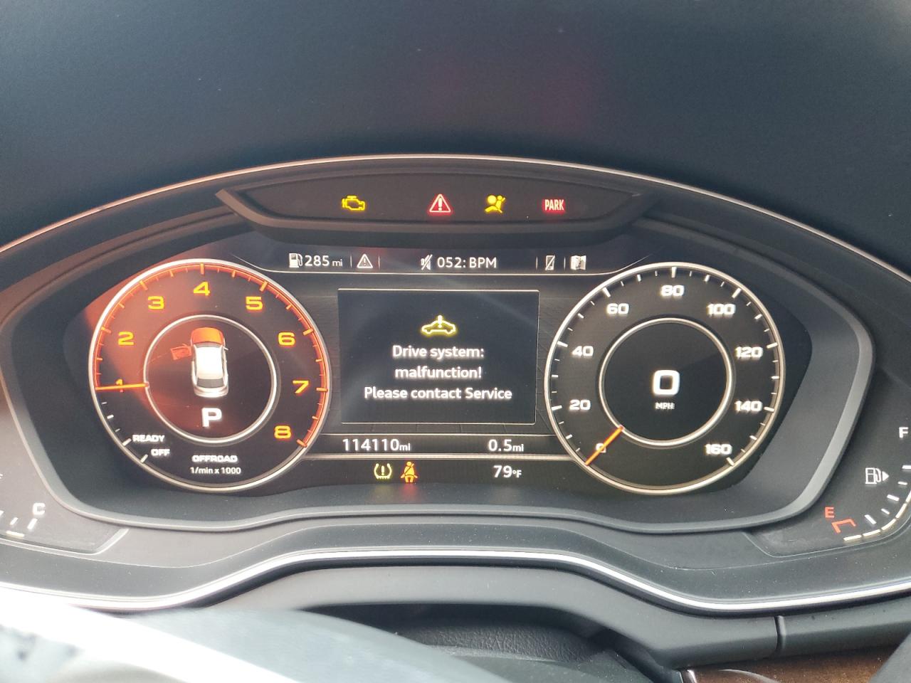 2019 Audi Q5 VIN WA1BNAFY3K2076956 Copart auction photo, water/flood damage thumbnail 9