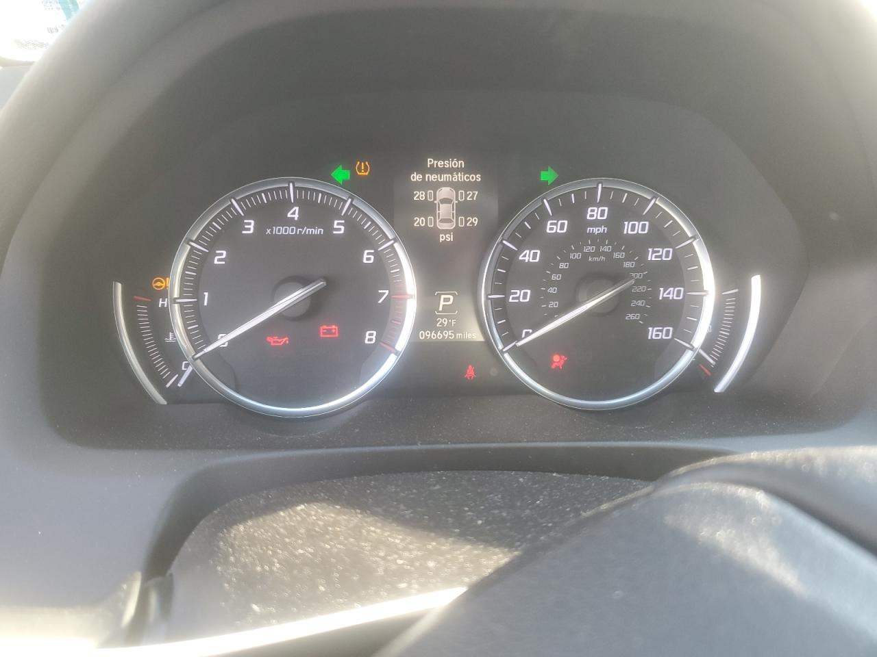 2017 Acura TLX VIN 19UUB2F51HA001045 Copart auction photo, front end damage thumbnail 9