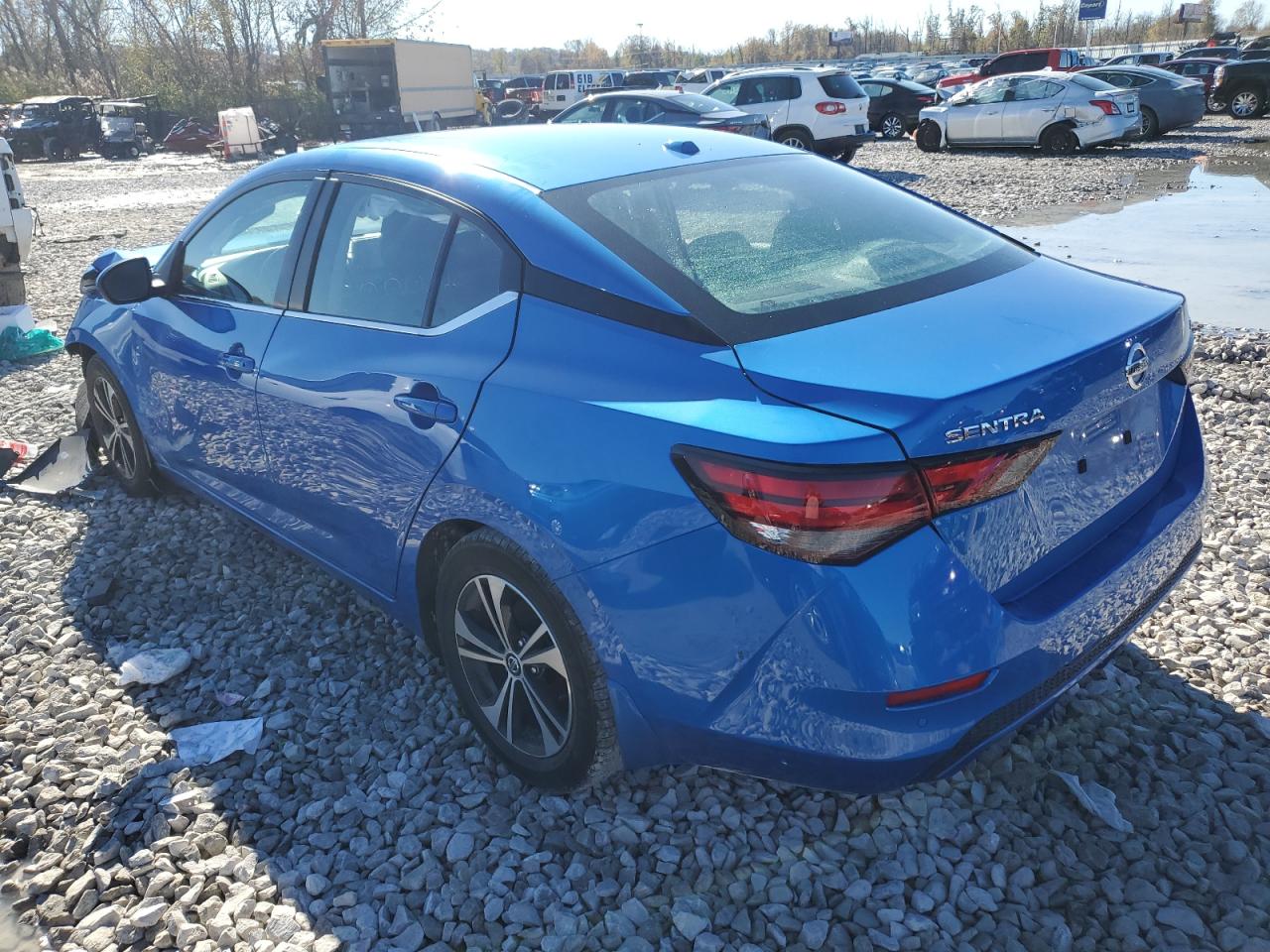 2022 Nissan Sentra VIN 3N1AB8CV9NY297063 Copart auction photo, front end damage thumbnail 2