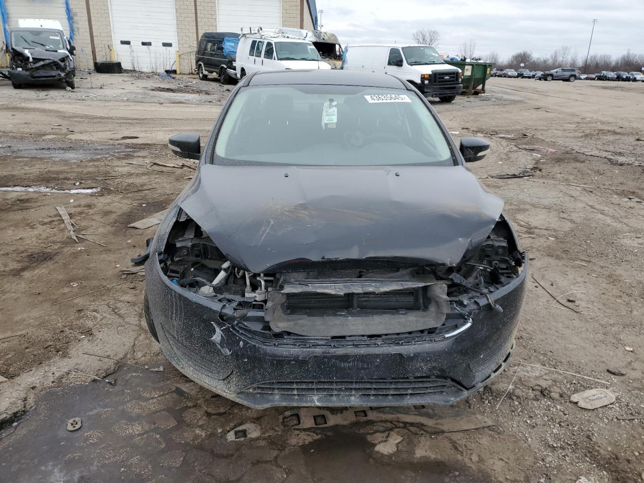 2016 Ford Focus VIN 1FADP3F25GL386226 Copart auction photo, front end damage thumbnail 5