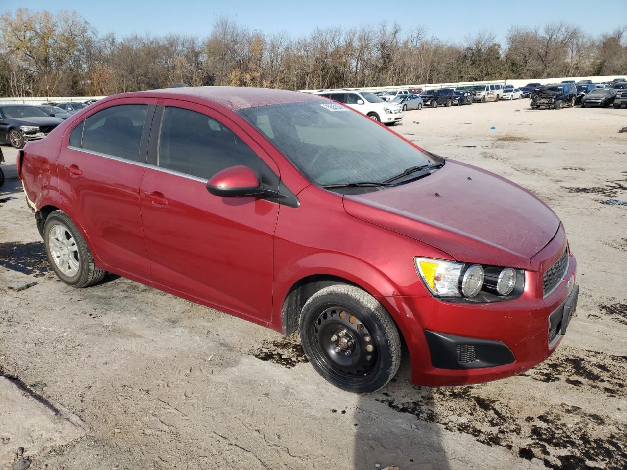 2016 Chevrolet Sonic VIN 1G1JC5SH3G4127820 Copart auction photo, rear end / minor dent/scratches damage thumbnail 4