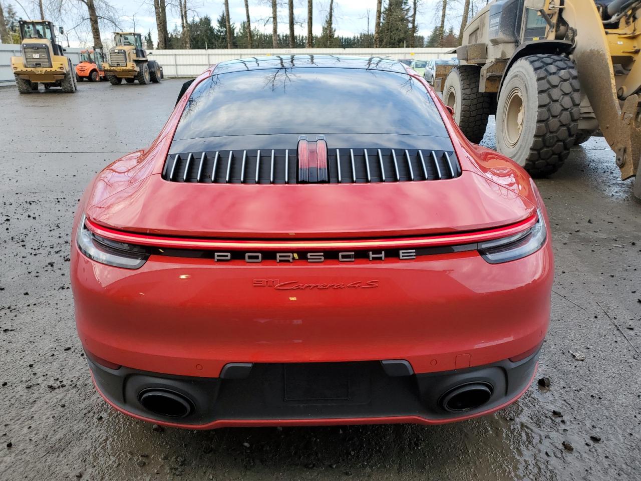 2024 Porsche 911 VIN WP0AB2A96RS219361 Copart auction photo, front end / side damage thumbnail 6