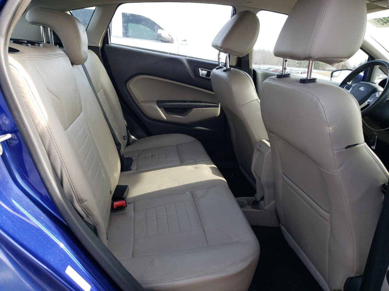 2014 Ford Fiesta VIN 3FADP4FJ9EM240226 Copart auction photo, side / rear end damage thumbnail 10