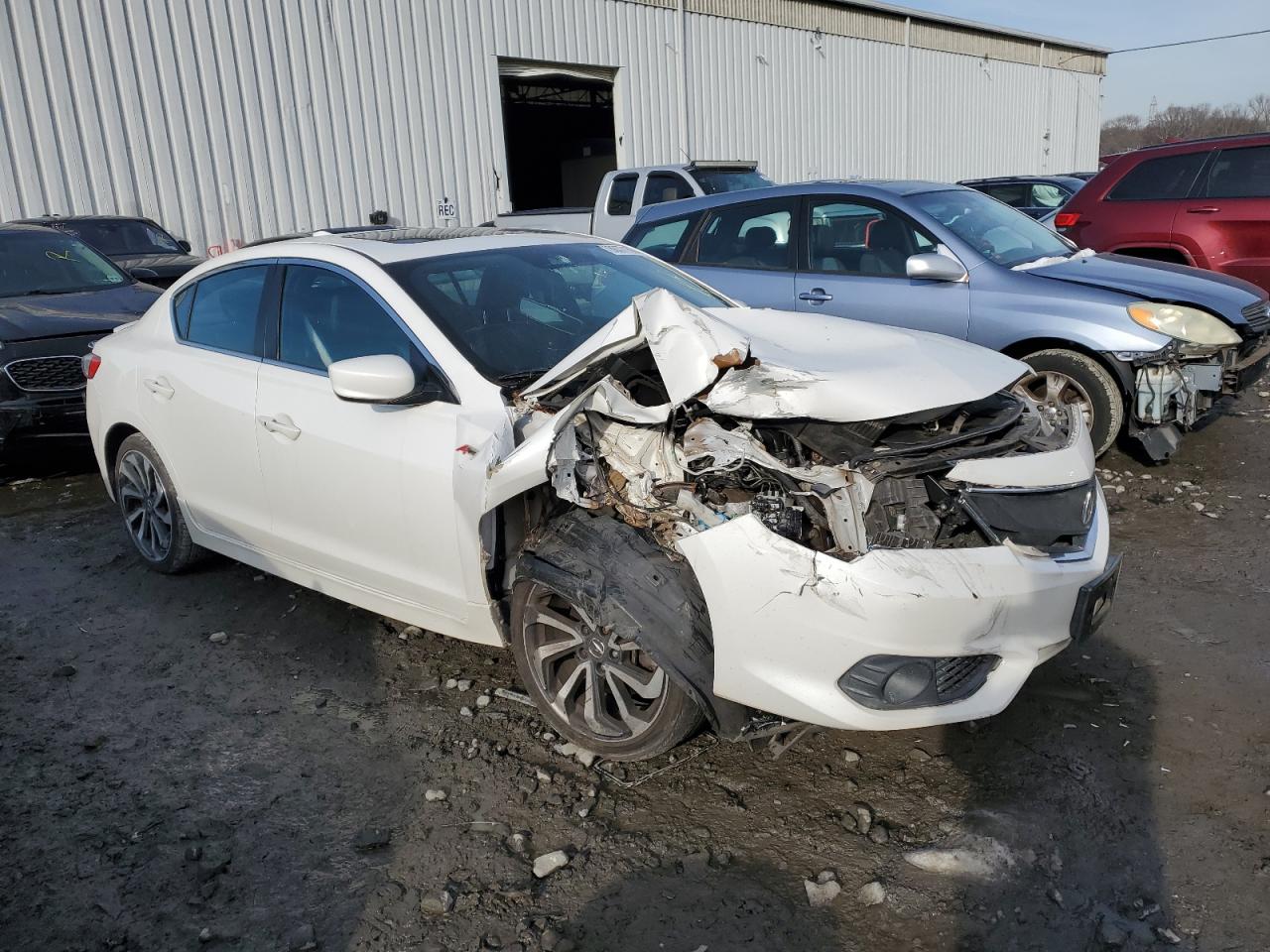 2016 Acura ILX VIN 19UDE2F80GA003112 Copart auction photo, front end damage thumbnail 4