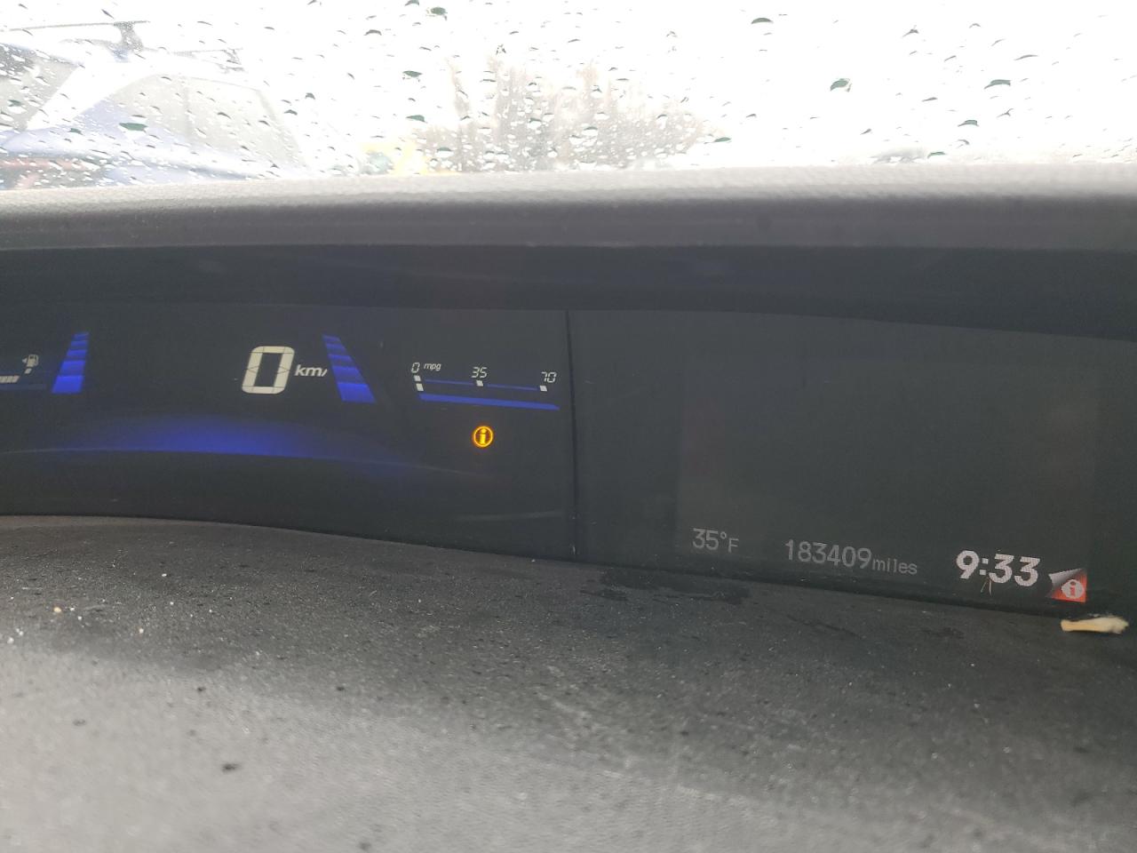 2013 Honda Civic VIN 2HGFG3B53DH531891 Copart auction photo, front end / side damage thumbnail 9