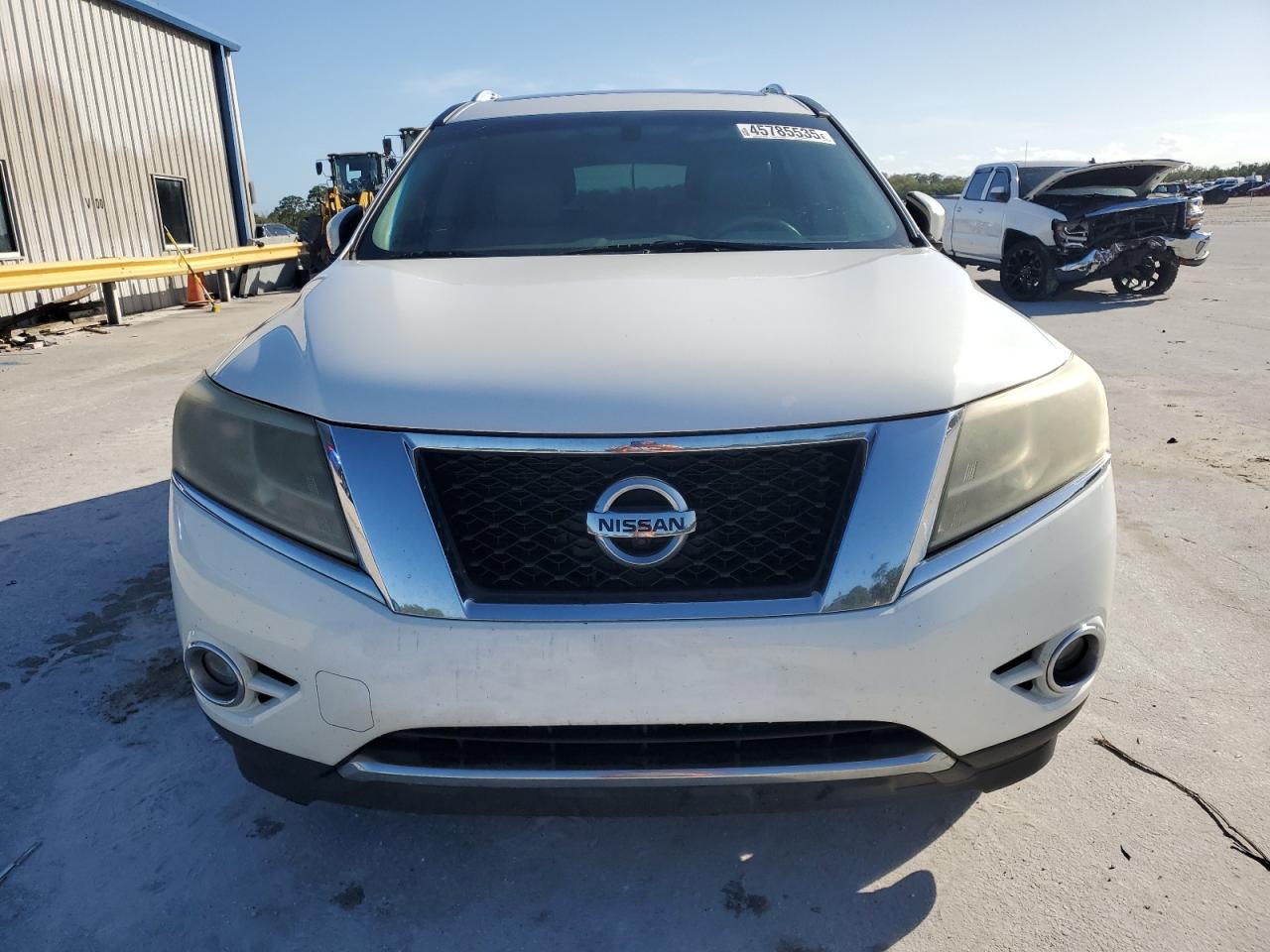 2013 Nissan Pathfinder VIN 5N1AR2MN0DC643203 Copart auction photo, rear end / minor dent/scratches damage thumbnail 5