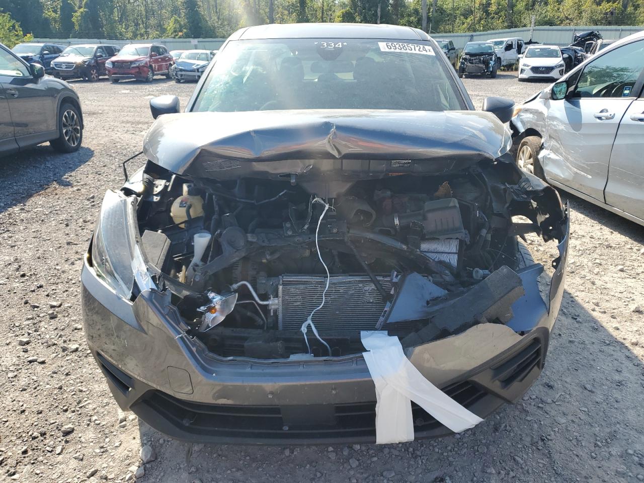 2020 Nissan Kicks VIN 3N1CP5BV6LL542826 Copart auction photo, front end damage thumbnail 5