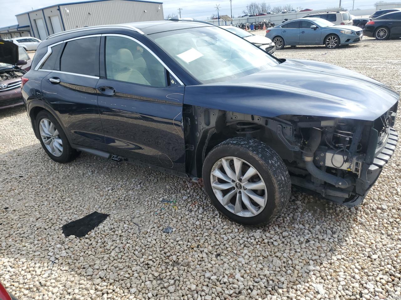 2019 Infiniti QX50 VIN 3PCAJ5M13KF123569 Copart auction photo, front end damage thumbnail 4