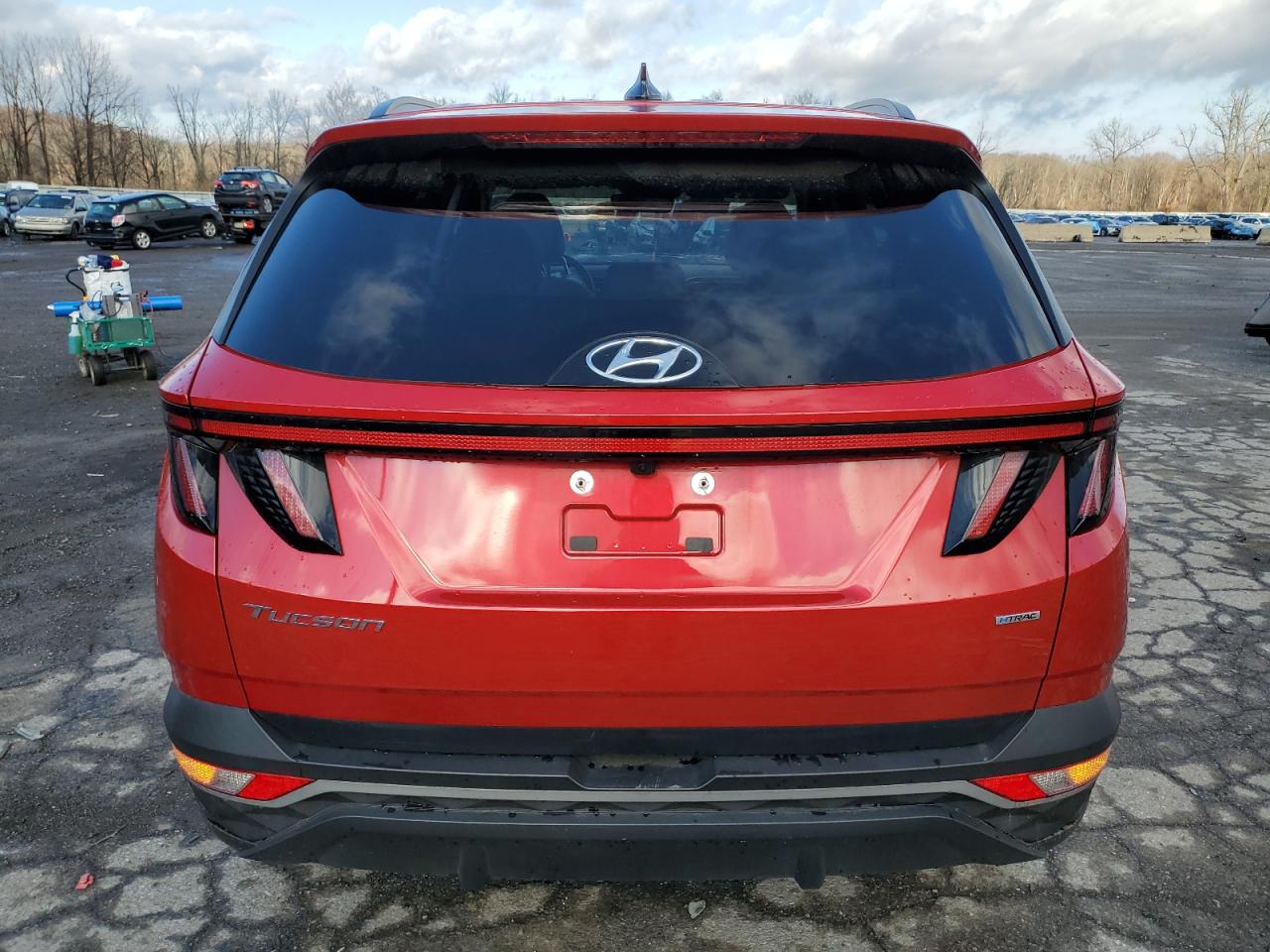 2023 Hyundai Tucson VIN 5NMJFCAEXPH214728 Copart auction photo, front end / minor dent/scratches damage thumbnail 6