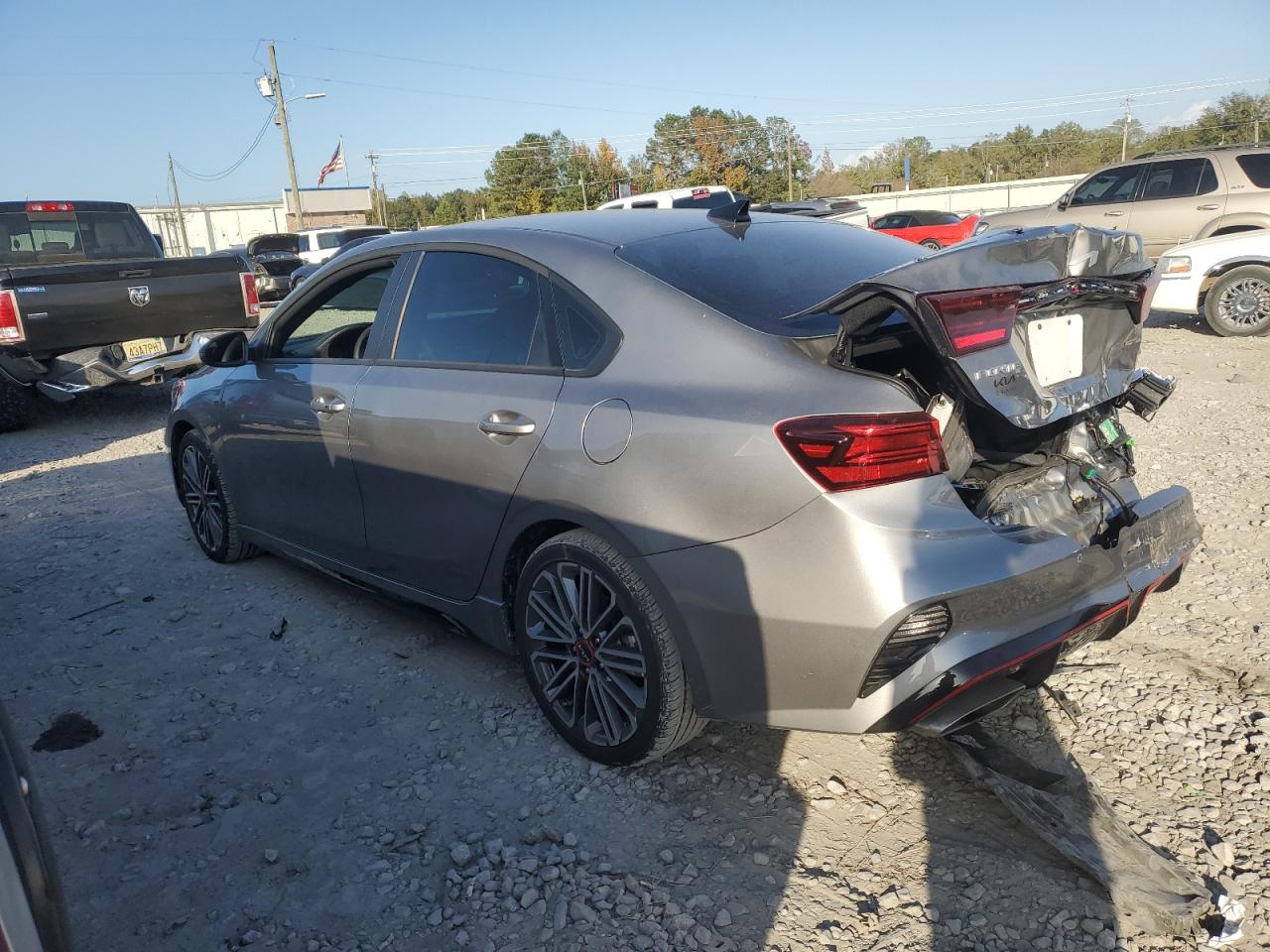 2024 KIA Forte VIN 3KPF44AC8RE829353 Copart auction photo, rear end damage thumbnail 2