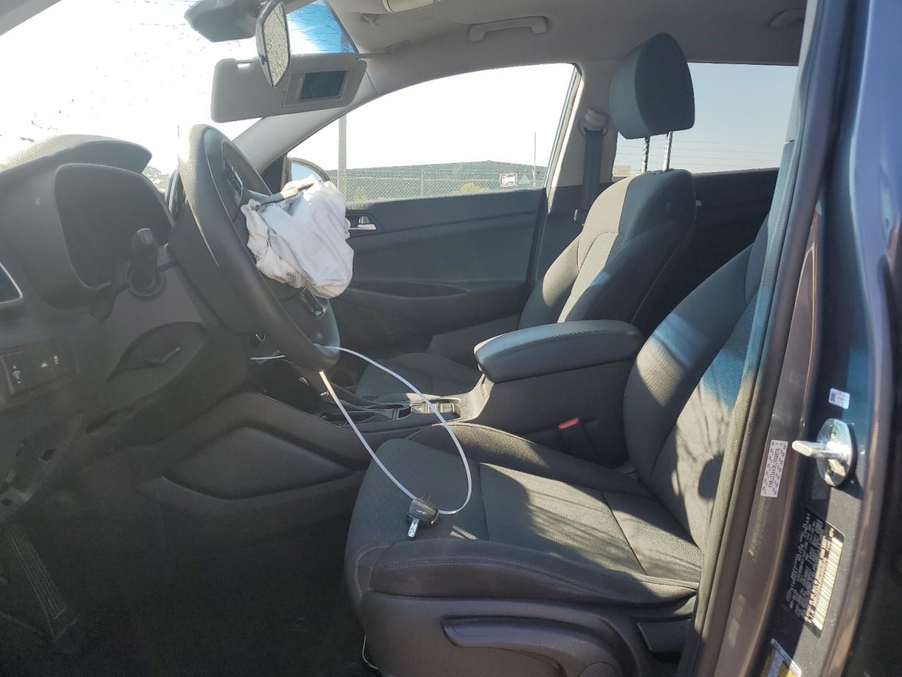 2019 Hyundai Tucson VIN KM8J23A43KU990876 Copart auction photo, front end damage thumbnail 7