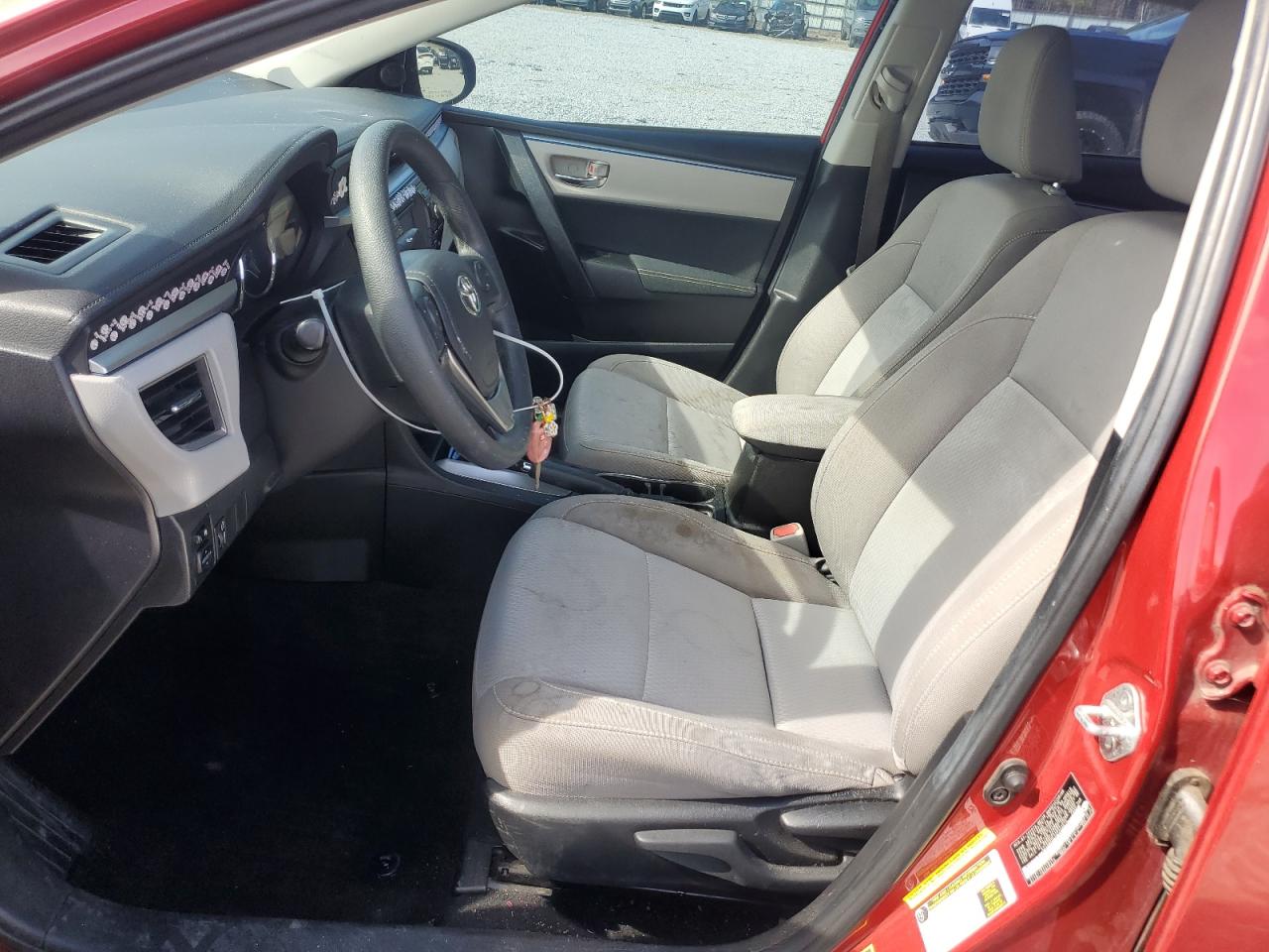 2016 Toyota Corolla VIN 5YFBURHE4GP503614 Copart auction photo, side damage thumbnail 7