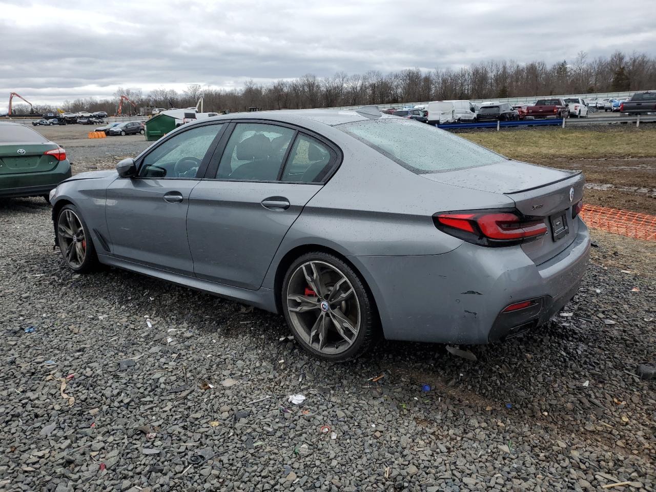 2023 BMW M5 VIN WBA13BK06PCN02733 Copart auction photo, front end damage thumbnail 2