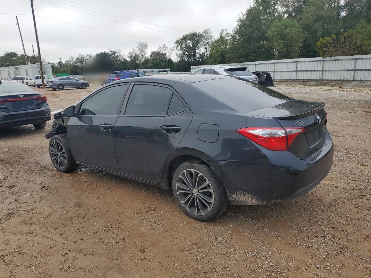 2015 Toyota Corolla VIN 5YFBURHE9FP243841 Copart auction photo, front end / minor dent/scratches damage thumbnail 2
