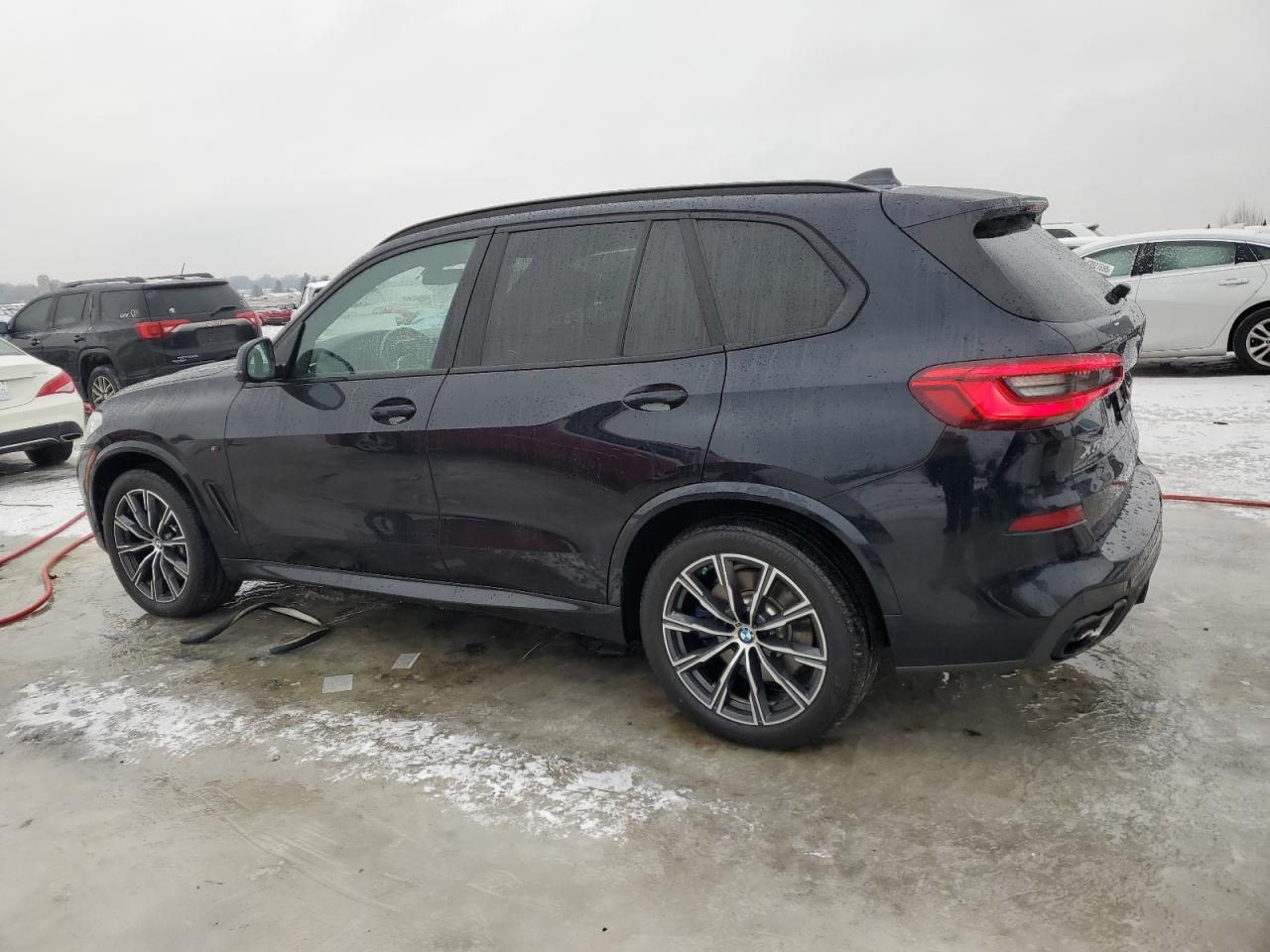 2020 BMW X5 VIN 5UXCR6C09L9B75642 Copart auction photo, side damage thumbnail 2