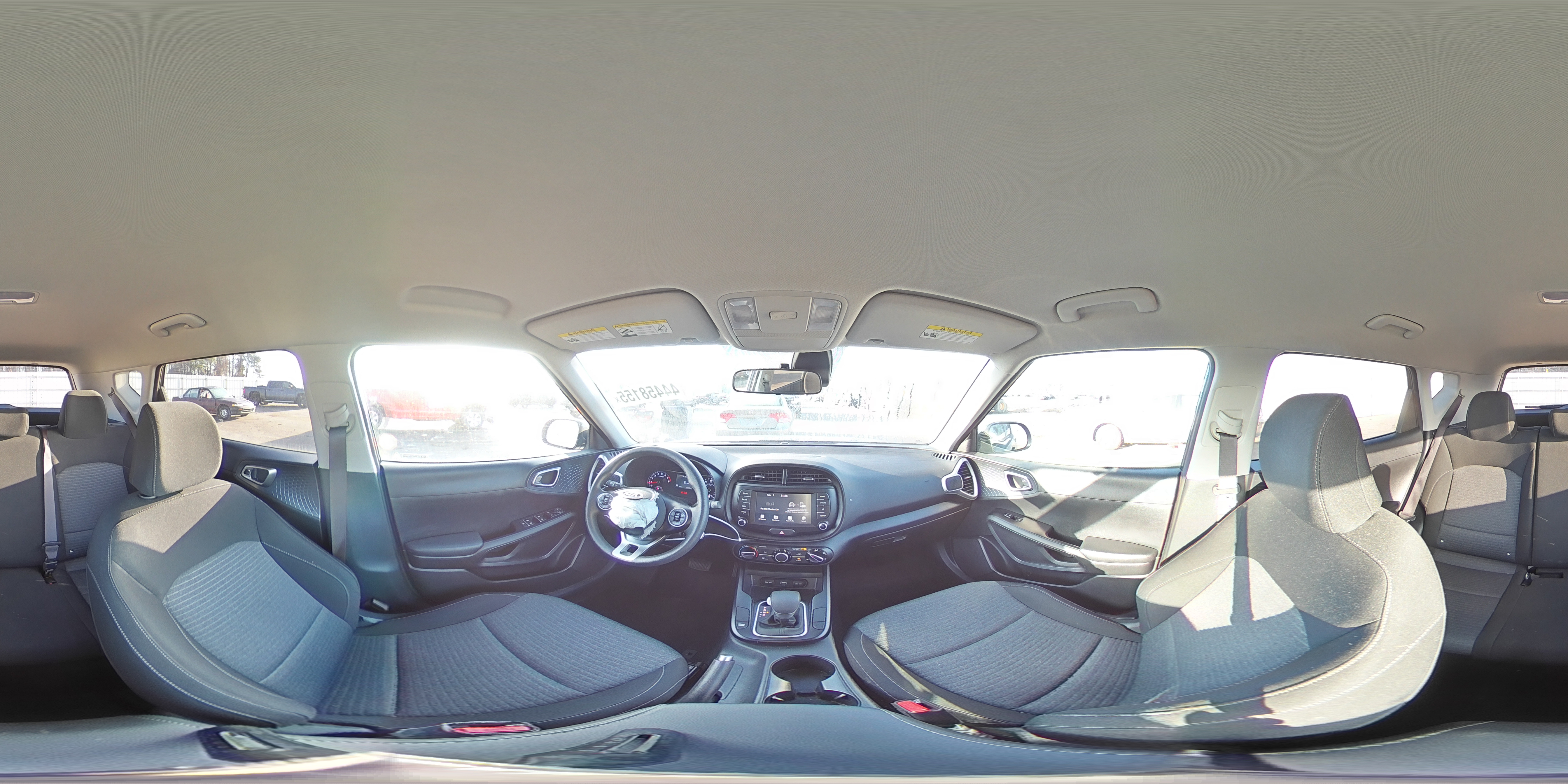 2021 KIA Soul VIN KNDJ23AU4M7796069 Copart auction photo, front end / side damage thumbnail 13