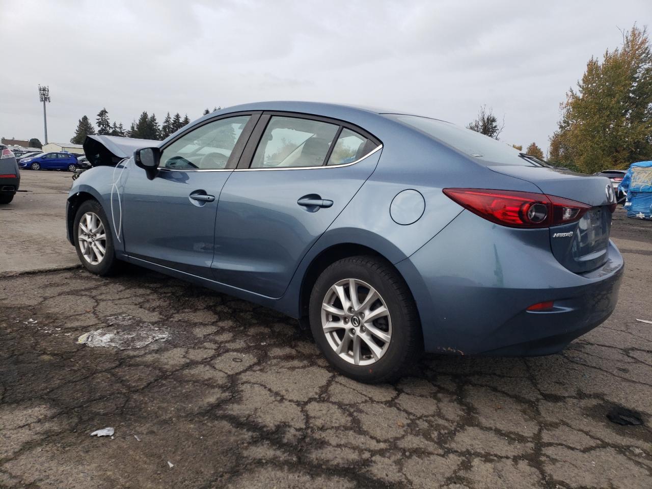 2016 Mazda 3 VIN JM1BM1U76G1290761 Copart auction photo, front end damage thumbnail 2