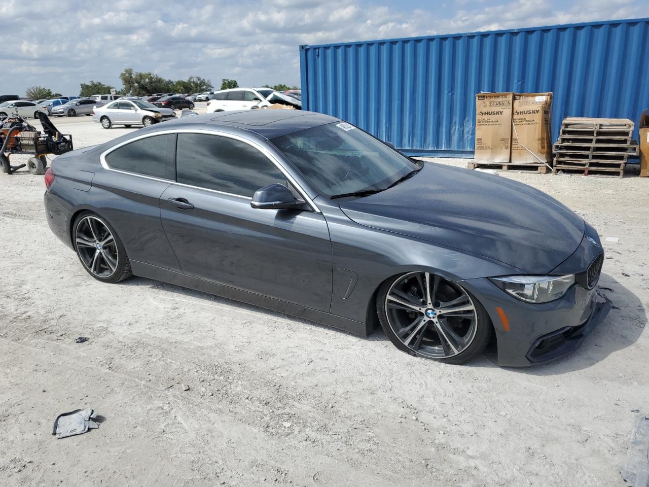 2020 BMW 4er VIN WBA4W3C03LAG91617 Copart auction photo, front end damage thumbnail 4