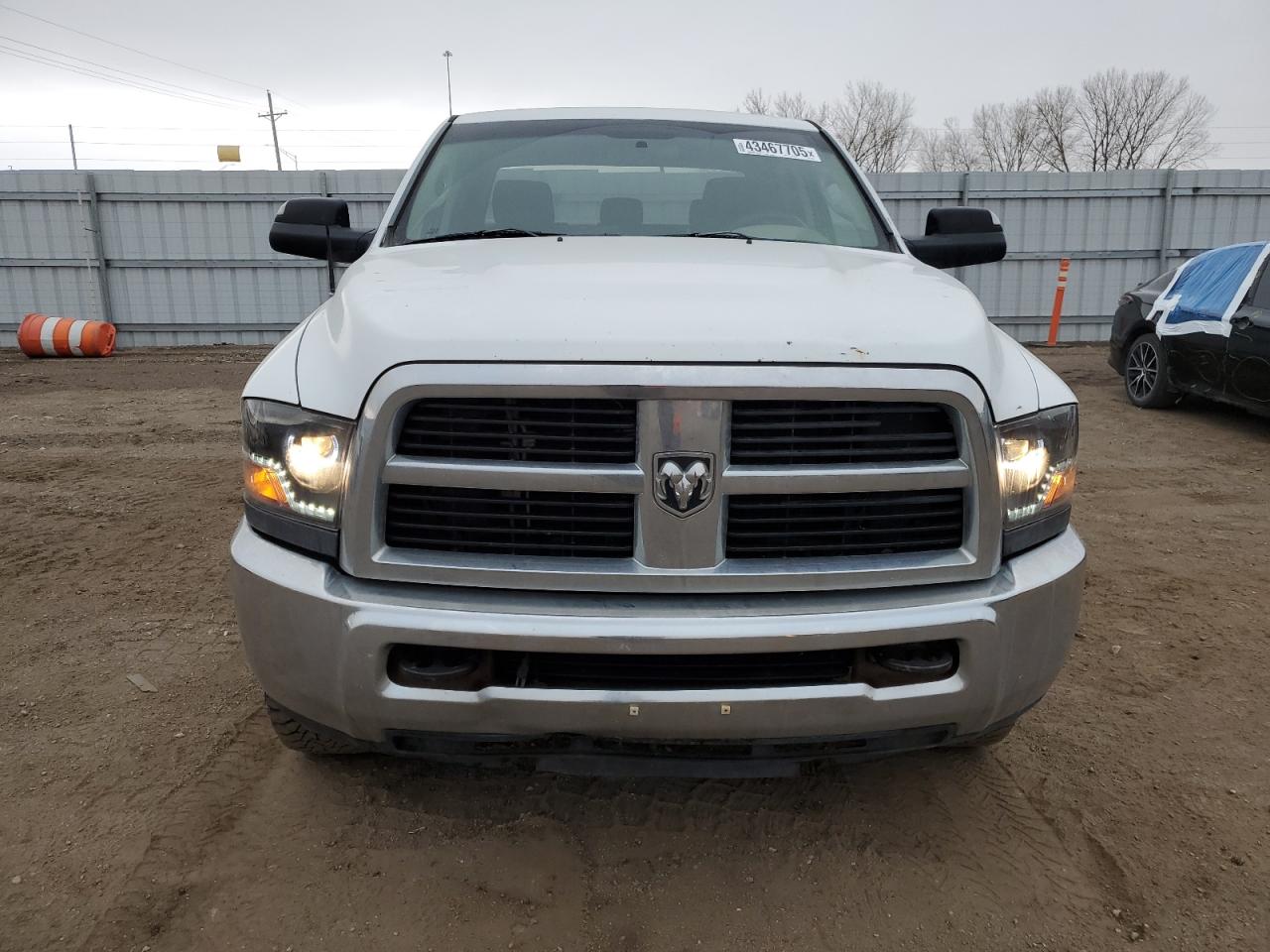 2010 Dodge RAM VIN 3D7TT2CT2AG168604 Copart auction photo, mechanical / normal wear damage thumbnail 5