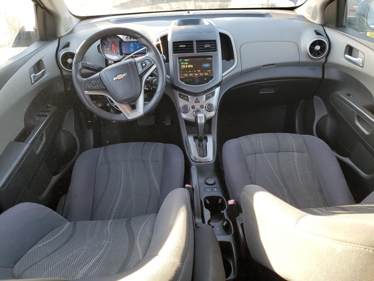 2013 Chevrolet Sonic VIN 1G1JC6SG8D4180053 Copart auction photo, rear end damage thumbnail 8