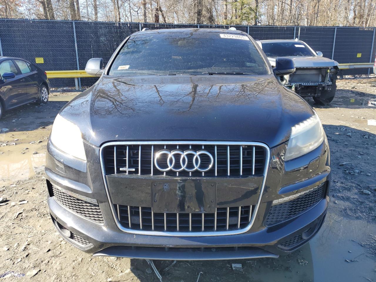 2014 Audi Q7 VIN WA1DGAFE0ED006008 Copart auction photo, rear end damage thumbnail 5