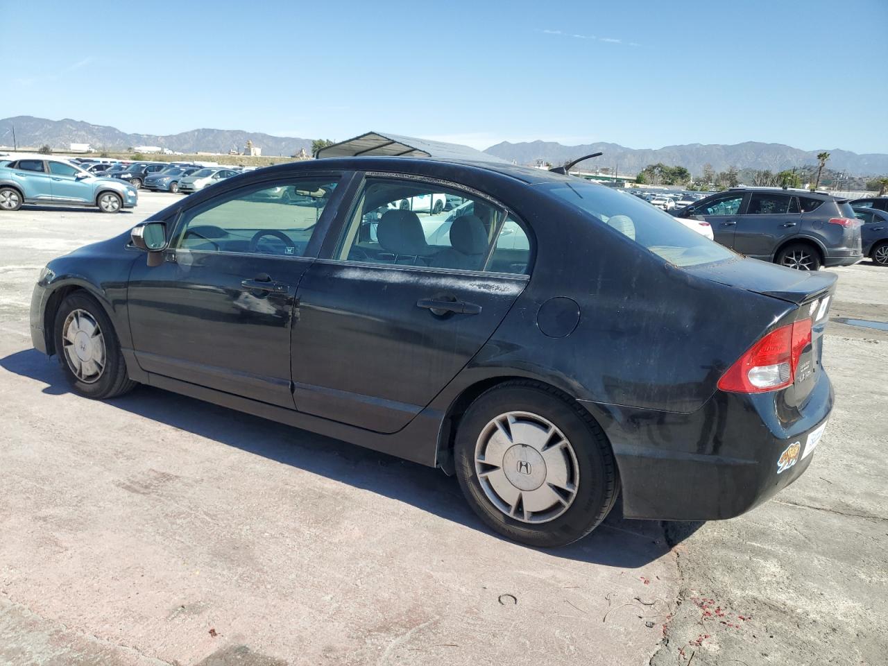 2010 Honda Civic VIN JHMFA3F24AS004560 Copart auction photo, rear end damage thumbnail 2