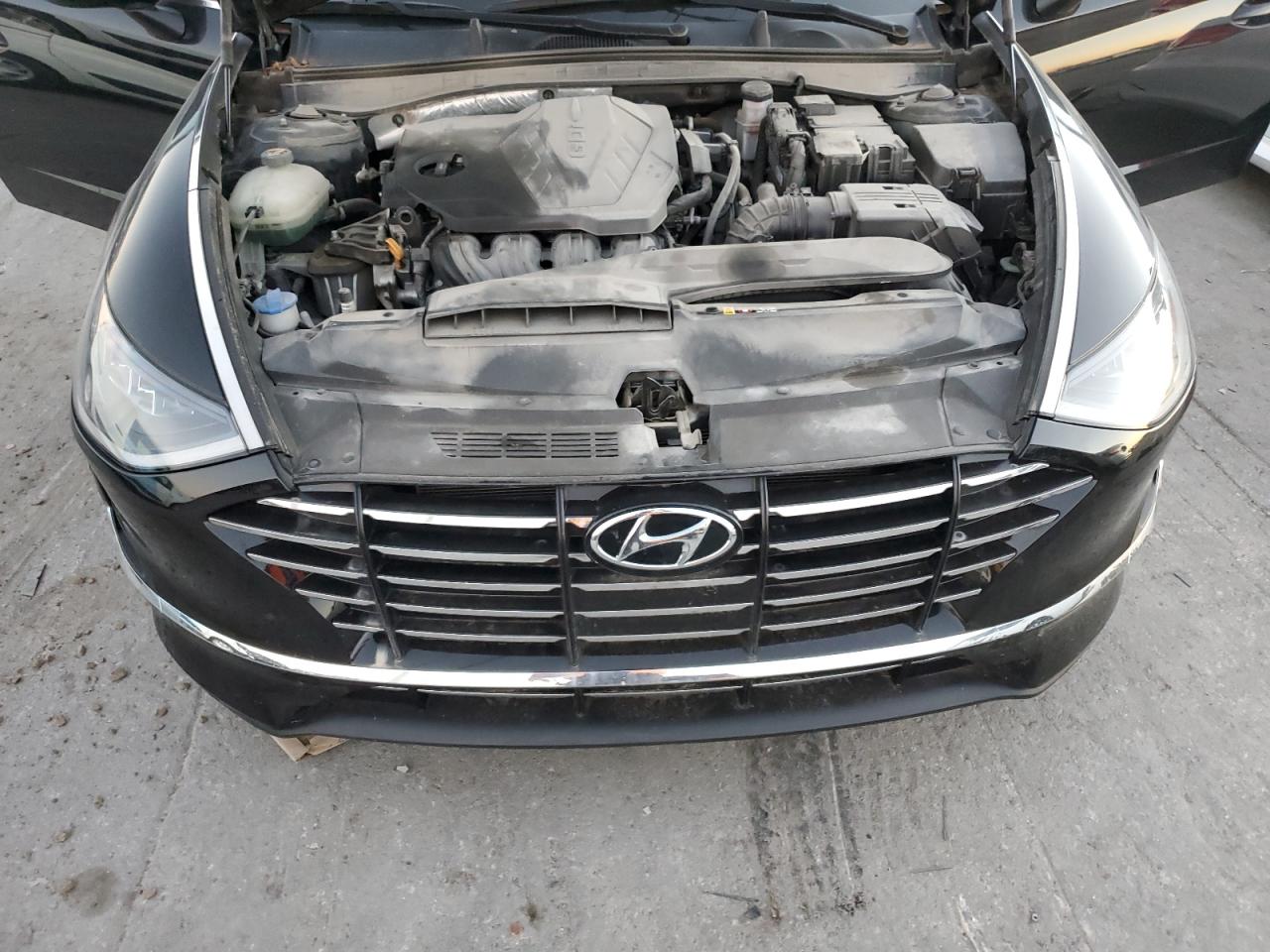 2021 Hyundai Sonata VIN 5NPEG4JAXMH072154 Copart auction photo, rear end damage thumbnail 11