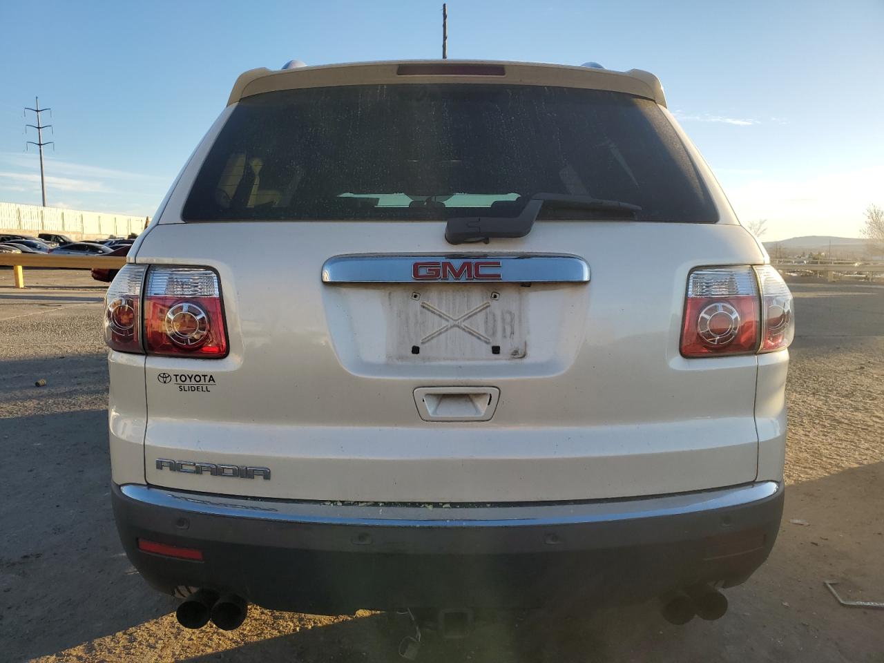 2009 GMC Acadia VIN 1GKER33D29J124620 Copart auction photo, front end damage thumbnail 6